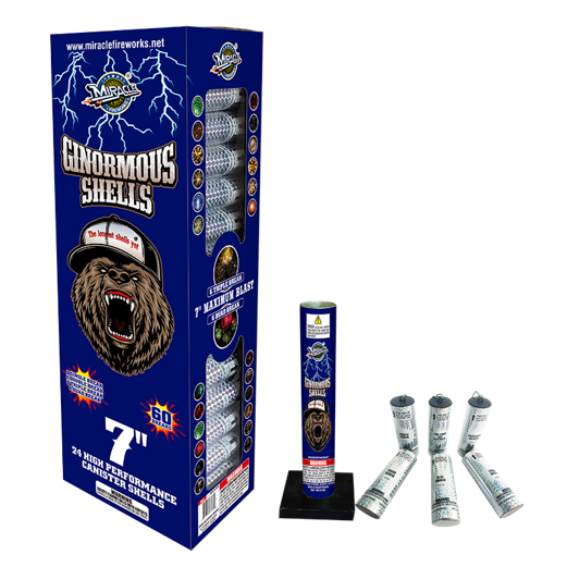 7 Ginormous Canister Shells 